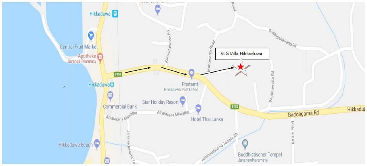 Slg Villa Hikkaduwa Zewnętrze zdjęcie